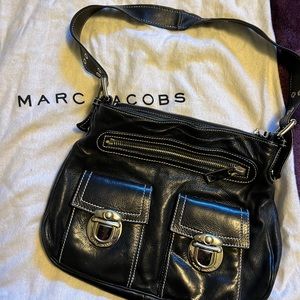 Marc Jacobs Black Leather Shoulder Bag